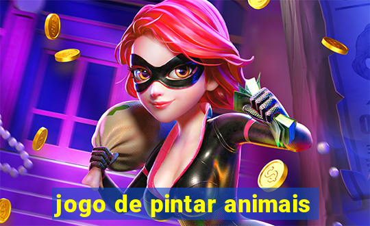 jogo de pintar animais